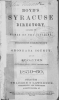 Cover of Boyd's Syracuse Directory, 1859-60