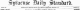 Banner of the Syracuse Daily Standard