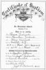 Certificate of Baptism, Florence Zielinski (St. Stanislaus Kostka RC Church, Rochester, NY)