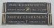 Memorial markers of Paul B. Harrington and Dorothy A. Harrington, Memory Gardens Cemetery (Concord, CA)
