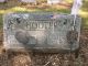 Stone grave marker of Lawrence R. Hooter, North Ridge Cemetery (Cambria, NY)