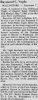 Obituary of Raymond C. Voght Jr. (Meriden Record-Journal, 8 May 1990, page 10)