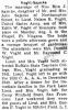Marriage announcement of Nelson Voght and Rita Sajecke (Buffalo News, 6 Aug 1942, page 13)
