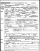 Death certificate of Joan E. Wheeler (2005, Indiana)